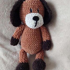 Horgolt kutyus - 29 cm, Játék & Sport, Plüssállat & Játékfigura, Kutya, Horgolás, Varrás, MESKA