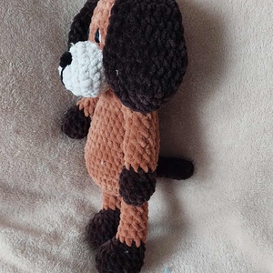 Horgolt kutyus - 29 cm - játék & sport - plüssállat & játékfigura - kutya - Meska.hu