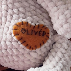 Horgolt róka - 25 cm - játék & sport - plüssállat & játékfigura - róka - Meska.hu