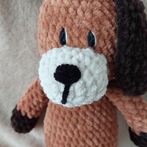 Horgolt kutyus - 29 cm - játék & sport - plüssállat & játékfigura - kutya - Meska.hu