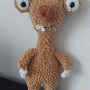 Sid, a lajhár - mintaleírás, DIY (Csináld magad), Szabásminta, útmutató, Horgolási minta, Horgolás, Varrás, MESKA