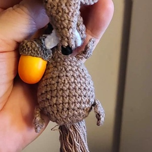 Motkány (Jégkorszakból) , Játék & Sport, Plüssállat & Játékfigura, Plüss mesefigurák, Horgolás, Varrás, MESKA