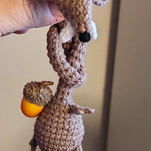 Sid, horgolt lajhár 30 cm - játék & sport - plüssállat & játékfigura - plüss mesefigurák - Meska.hu