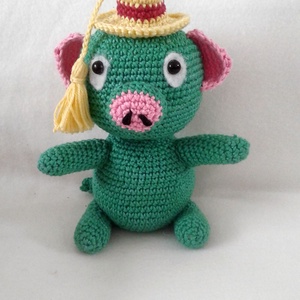 Horgolt -  Mazsola, Játék & Sport, Plüssállat & Játékfigura, Malac, , MESKA