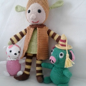 Horgolt -  Mazsola - játék & sport - plüssállat & játékfigura - malac - Meska.hu