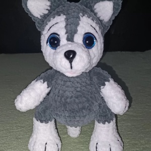 Horgolt Husky , Játék & Sport, Plüssállat & Játékfigura, Kutya, Horgolás, MESKA
