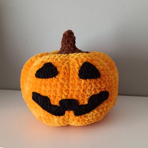 Horgolt Halloweeni tök, Otthon & Életmód, Dekoráció, Dísztárgy, Horgolás, MESKA