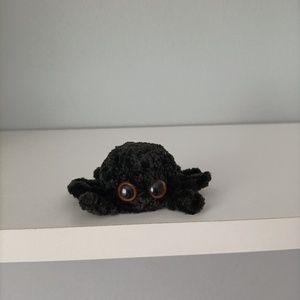 Horgolt fekete pók, Otthon & Életmód, Dekoráció, Halloween, Halloweeni dekoráció, Horgolás, MESKA