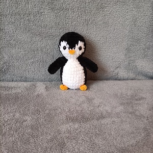 Horgolt pingvin  - Meska.hu