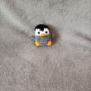 Horgolt kis pingvin , Játék & Sport, Plüssállat & Játékfigura, Pingvin, Horgolás, MESKA