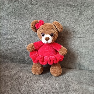 Horgolt maci - játék & sport - plüssállat & játékfigura - maci - Meska.hu