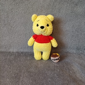 Horgolt Micimackó  - játék & sport - plüssállat & játékfigura - plüss mesefigurák - Meska.hu