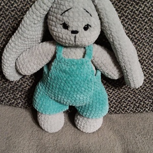 Horgolt nyuszi  - játék & sport - plüssállat & játékfigura - nyuszi - Meska.hu