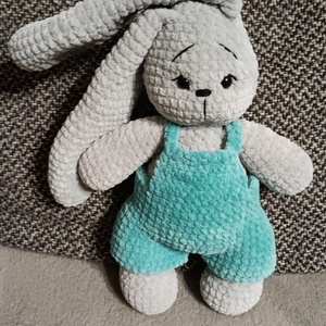 Horgolt nyuszi  - játék & sport - plüssállat & játékfigura - nyuszi - Meska.hu