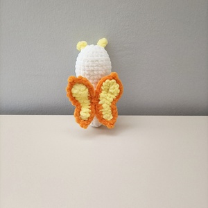 Horgolt pillangó  - játék & sport - plüssállat & játékfigura - pillangó - Meska.hu