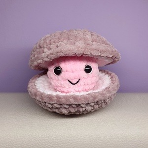 Horgolt amigurumi plüss kagyló - játék & sport - plüssállat & játékfigura - más figura - Meska.hu