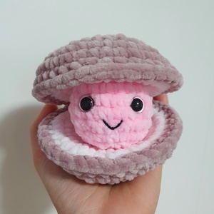 Horgolt amigurumi plüss kagyló - játék & sport - plüssállat & játékfigura - más figura - Meska.hu