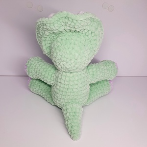 Horgolt amigurumi plüss dínó  - játék & sport - plüssállat & játékfigura - plüss dínók - Meska.hu