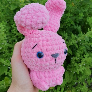 Horgolt amigurumi plüss nyuszi - játék & sport - plüssállat & játékfigura - nyuszi - Meska.hu