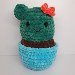 Horgolt amigurumi plüss kaktusz - Meska.hu