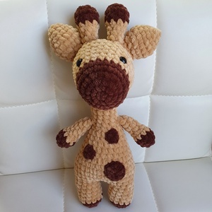 Horgolt amigurumi plüss zsiráf - Meska.hu