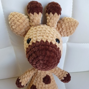 Horgolt amigurumi plüss zsiráf - játék & sport - plüssállat & játékfigura - zsiráf - Meska.hu