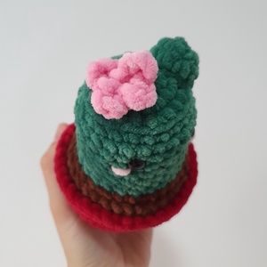 Horgolt amigurumi plüss kaktusz - játék & sport - plüssállat & játékfigura - más figura - Meska.hu