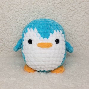 Horgolt amigurumi plüss pingvin - Meska.hu