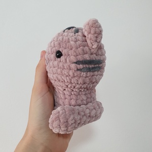 Horgolt amigurumi plüss cica - játék & sport - plüssállat & játékfigura - cica - Meska.hu