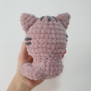 Horgolt amigurumi plüss cica - játék & sport - plüssállat & játékfigura - cica - Meska.hu
