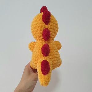 Horgolt amigurumi plüss dínó  - játék & sport - plüssállat & játékfigura - plüss dínók - Meska.hu