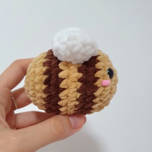 Horgolt amigurumi plüss méhecske - játék & sport - plüssállat & játékfigura - más figura - Meska.hu