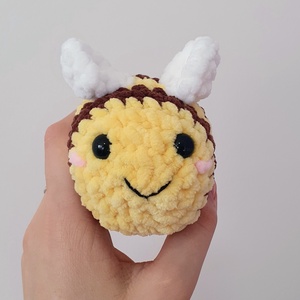 Horgolt amigurumi plüss méhecske - játék & sport - plüssállat & játékfigura - más figura - Meska.hu
