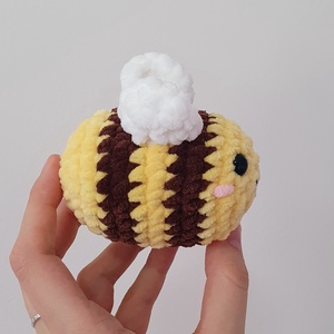 Horgolt amigurumi plüss méhecske - játék & sport - plüssállat & játékfigura - más figura - Meska.hu
