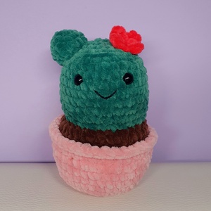 Horgolt amigurumi plüss kaktusz, Játék & Sport, Plüssállat & Játékfigura, Más figura, Horgolás, MESKA