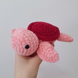 Horgolt amigurumi plüss teknős, Játék & Sport, Plüssállat & Játékfigura, Más figura, Horgolás, MESKA