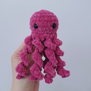 Horgolt amigurumi plüss polip - Meska.hu