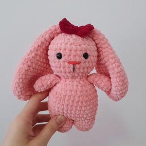 Horgolt amigurumi plüss nyuszi - Meska.hu