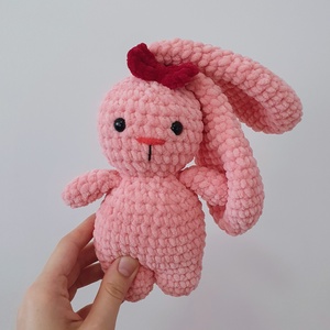 Horgolt amigurumi plüss nyuszi - játék & sport - plüssállat & játékfigura - nyuszi - Meska.hu