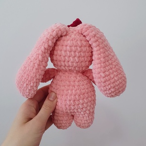 Horgolt amigurumi plüss nyuszi - játék & sport - plüssállat & játékfigura - nyuszi - Meska.hu