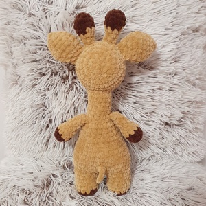 Horgolt amigurumi plüss zsiráf - játék & sport - plüssállat & játékfigura - zsiráf - Meska.hu
