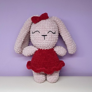 Horgolt amigurumi plüss nyuszi - Meska.hu