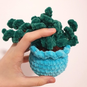 Horgolt amigurumi plüss szobanövény - játék & sport - plüssállat & játékfigura - más figura - Meska.hu