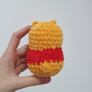 Horgolt amigurumi mini Micimackó - játék & sport - plüssállat & játékfigura - maci - Meska.hu