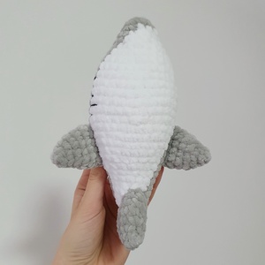 Horgolt amigurumi plüss cápa - játék & sport - plüssállat & játékfigura - más figura - Meska.hu