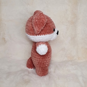 Horgolt amigurumi plüss róka - játék & sport - plüssállat & játékfigura - róka - Meska.hu