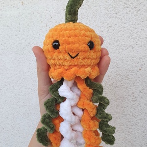 Horgolt amigurumi plüss medúza - Meska.hu
