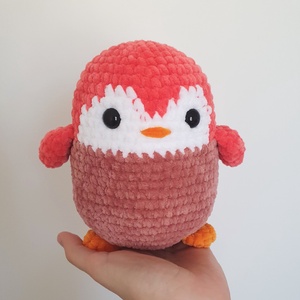 Horgolt amigurumi pingvin - játék & sport - plüssállat & játékfigura - más figura - Meska.hu