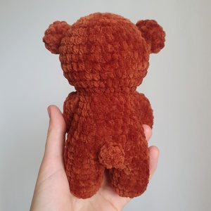 Horgolt amigurumi plüss maci szívvel - játék & sport - plüssállat & játékfigura - maci - Meska.hu