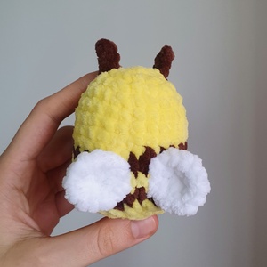 Horgolt amigurumi plüss méhecske - játék & sport - plüssállat & játékfigura - más figura - Meska.hu